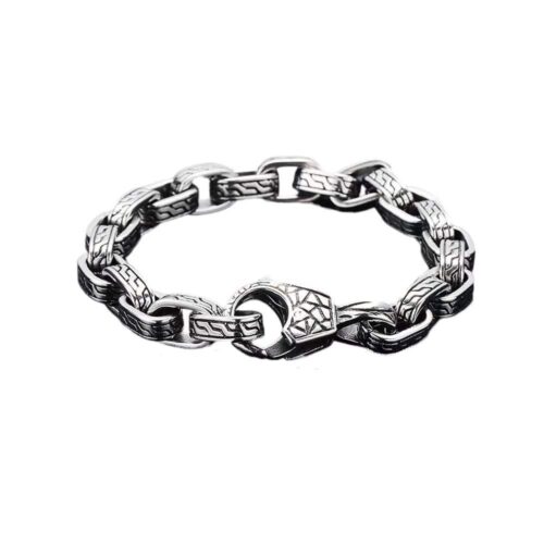 Men's Vintage Pattern Titanium Steel Bracelet